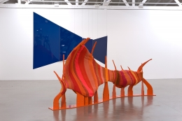 Liz Larner, Corridor (Orange/Blue)